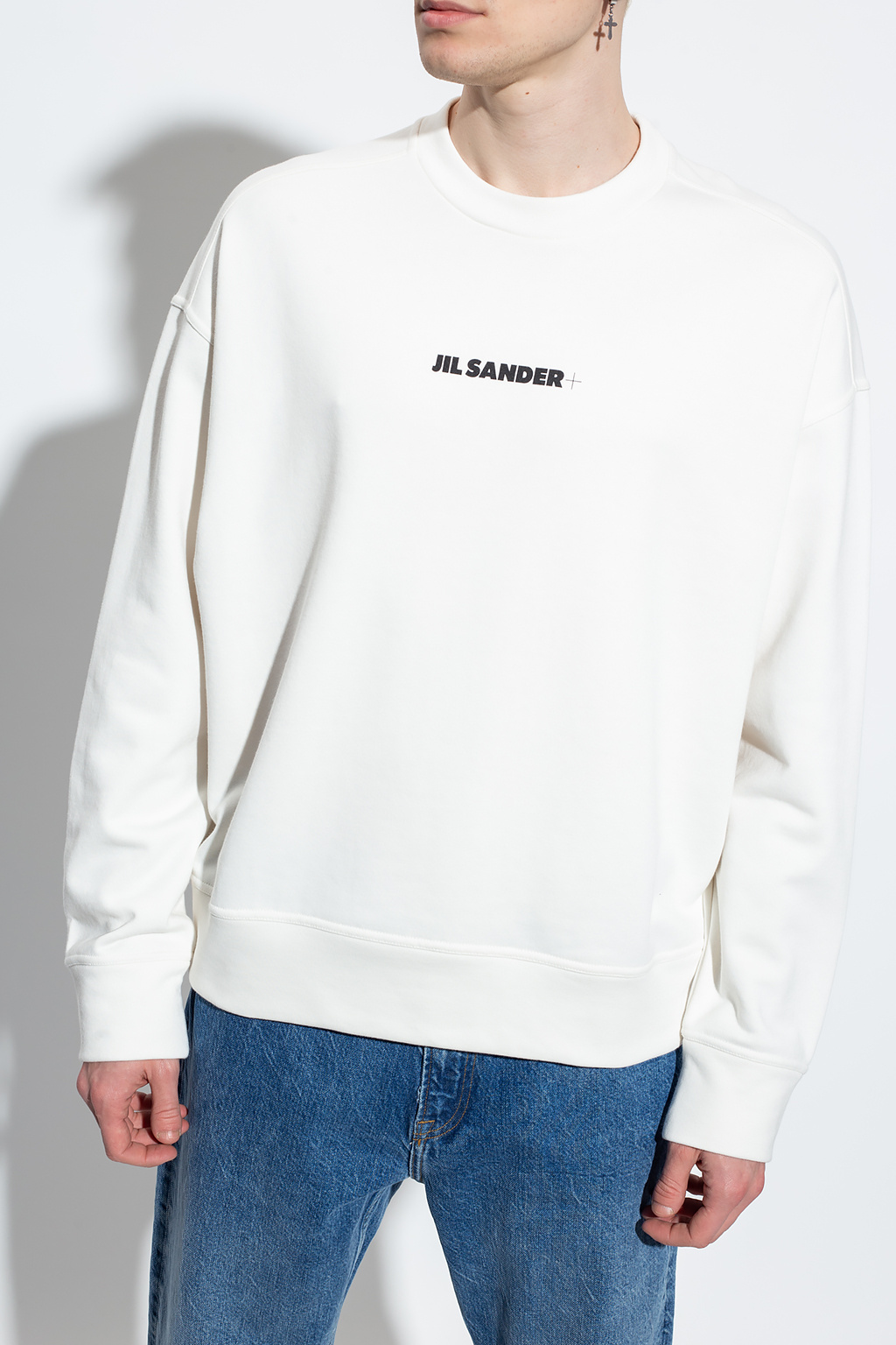 cos jil sander JIL SANDER+ - Jil Sander striped mid-length